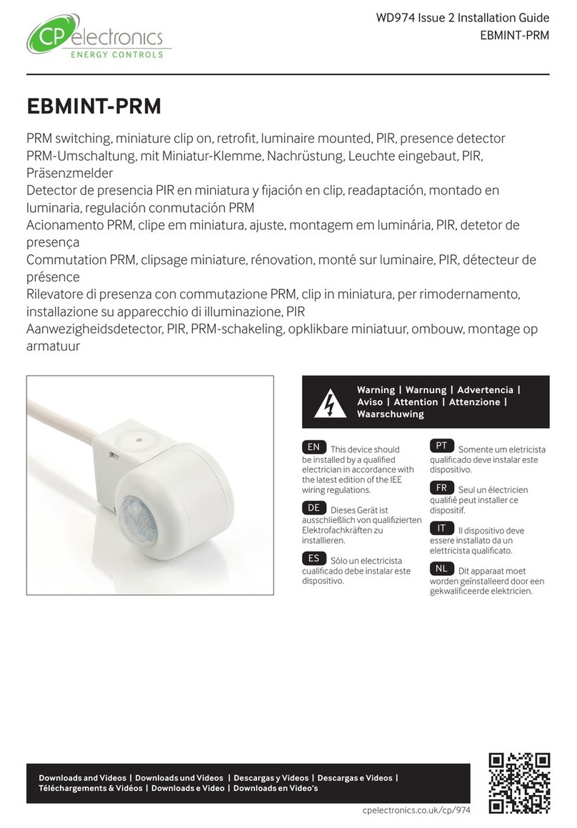 C.P. Electronics EBMINT-PRM installation guide