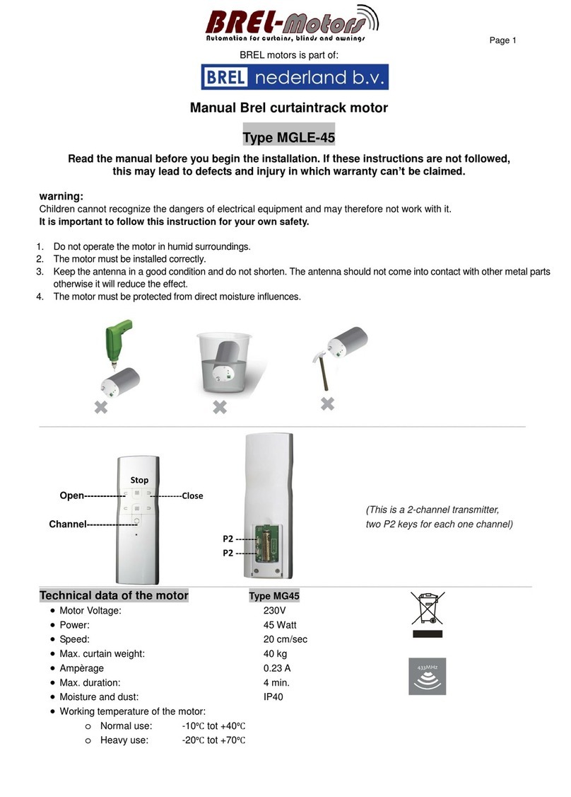 brel-motors MGLE-45 manual