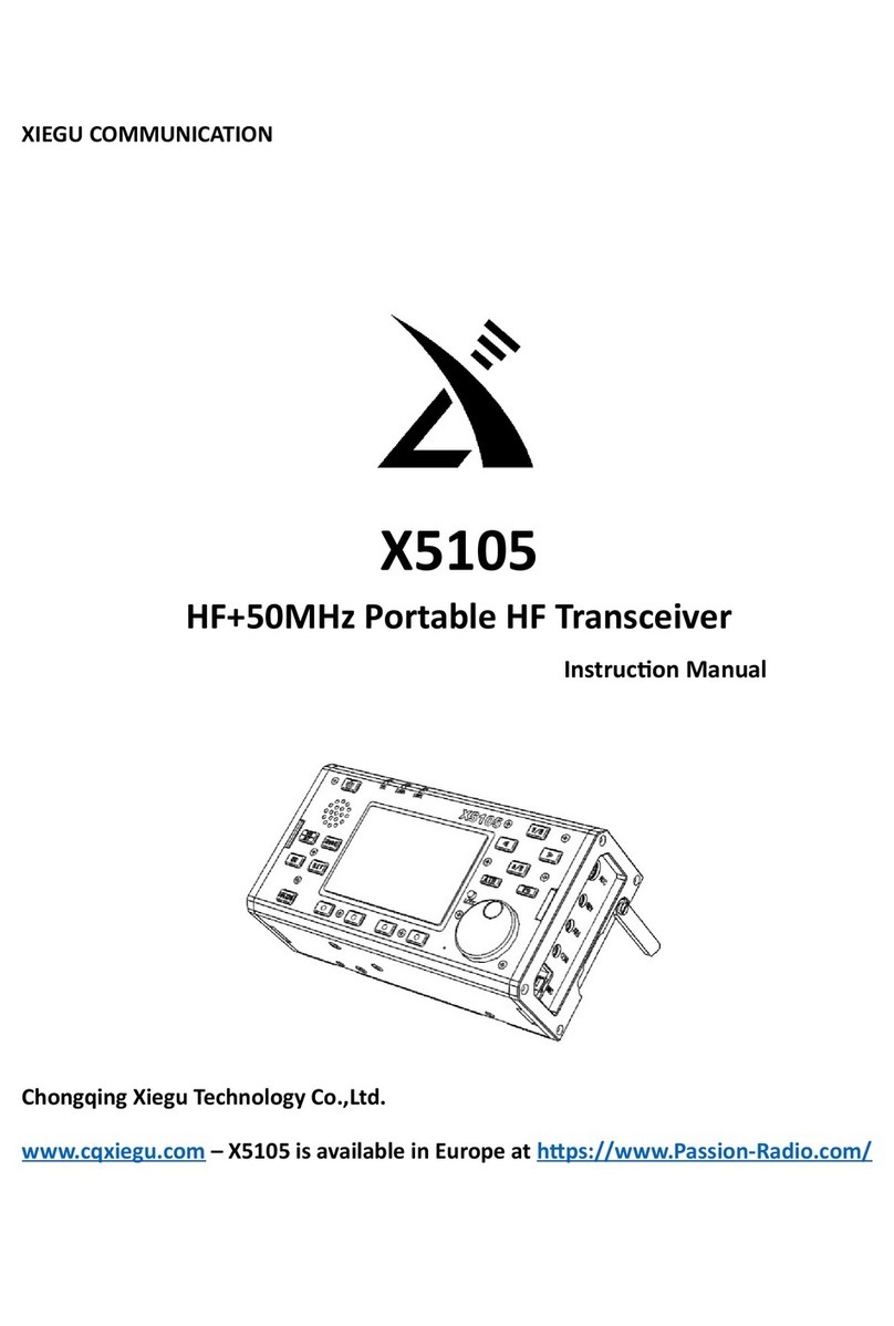 XIEGU X5105 User manual