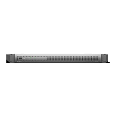 Bose PowerSpace P2600A installation guide