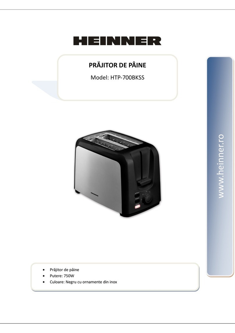 Heinner HTP-700BKSS manual