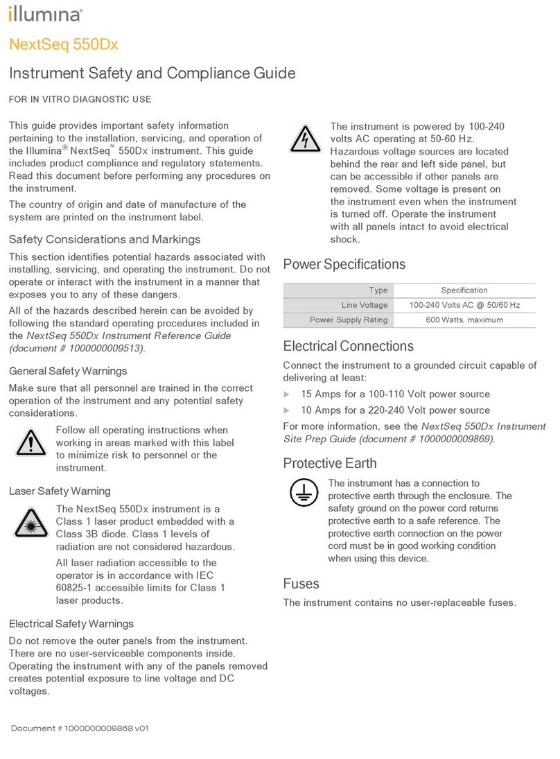 illumina NextSeq 550Dx Instrument Safety and Compliance Guide