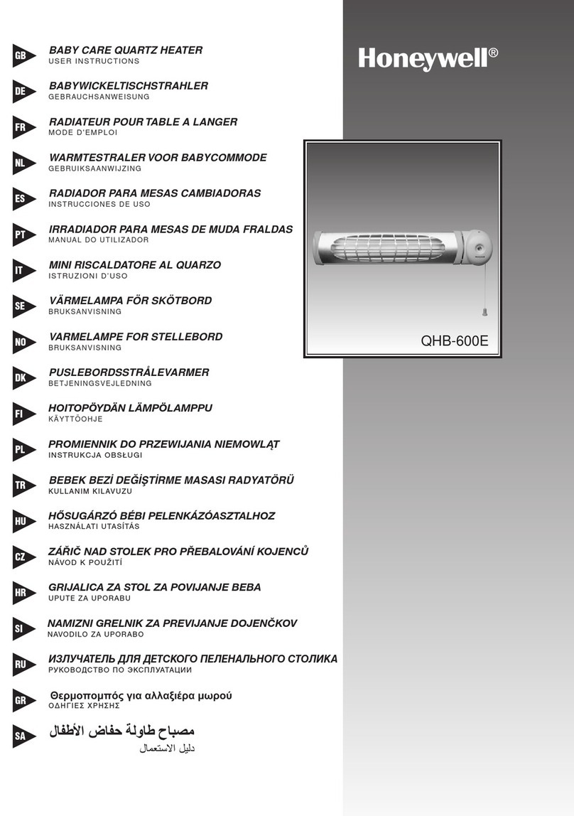 Honeywell QHB-600E User manual Honeywell QHB-600E User manual