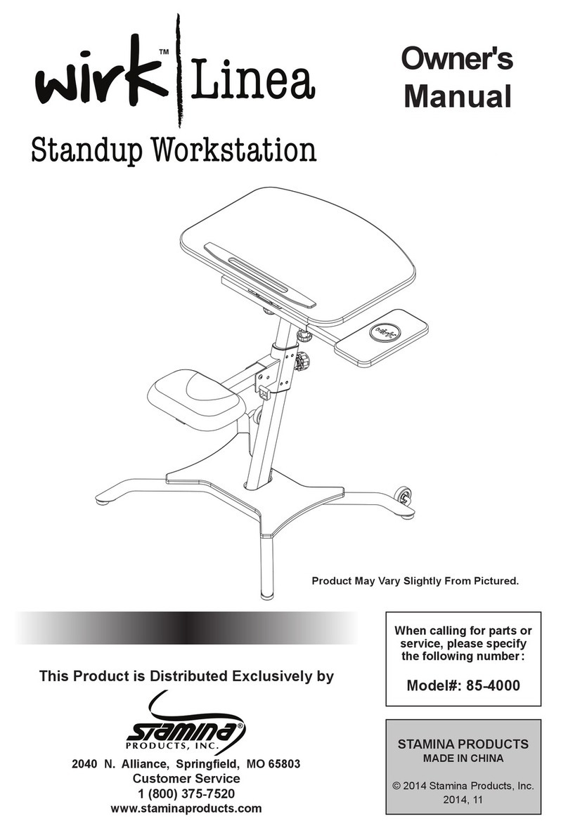 Stamina wirk Linea owner's manual