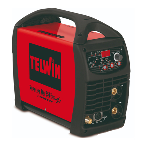 Telwin TIG AC/DC HF/LIFT MMA User manual
