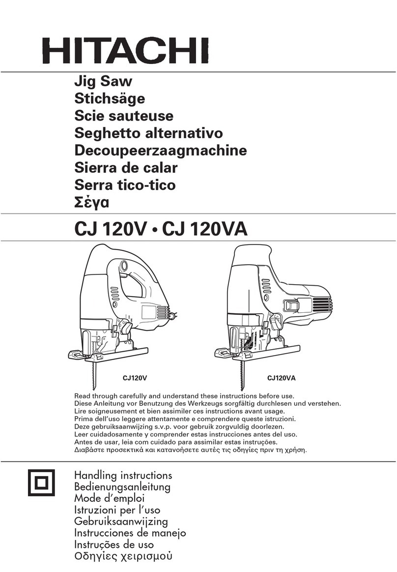 Hitachi CJ 120VA User manual