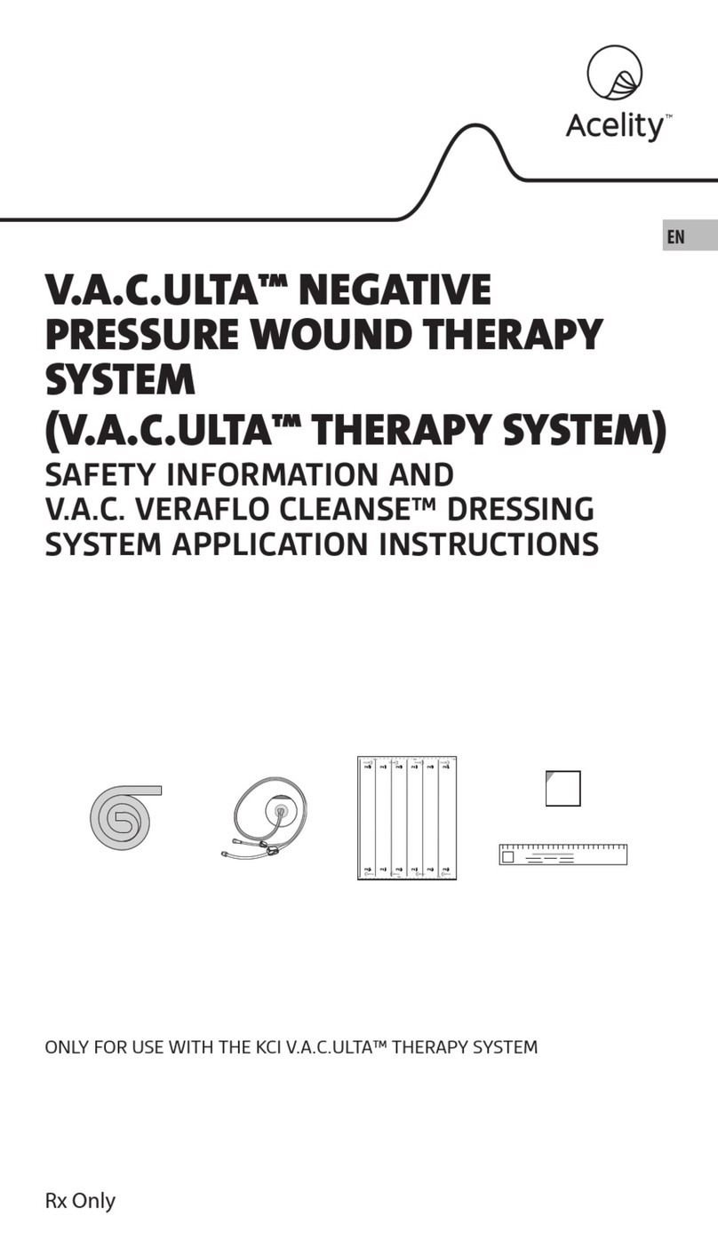 Acelity V.A.C. Ulta Therapy System Safety Information And Instructions Acelity V.A.C. Ulta Therapy System Safety Information And Instructions