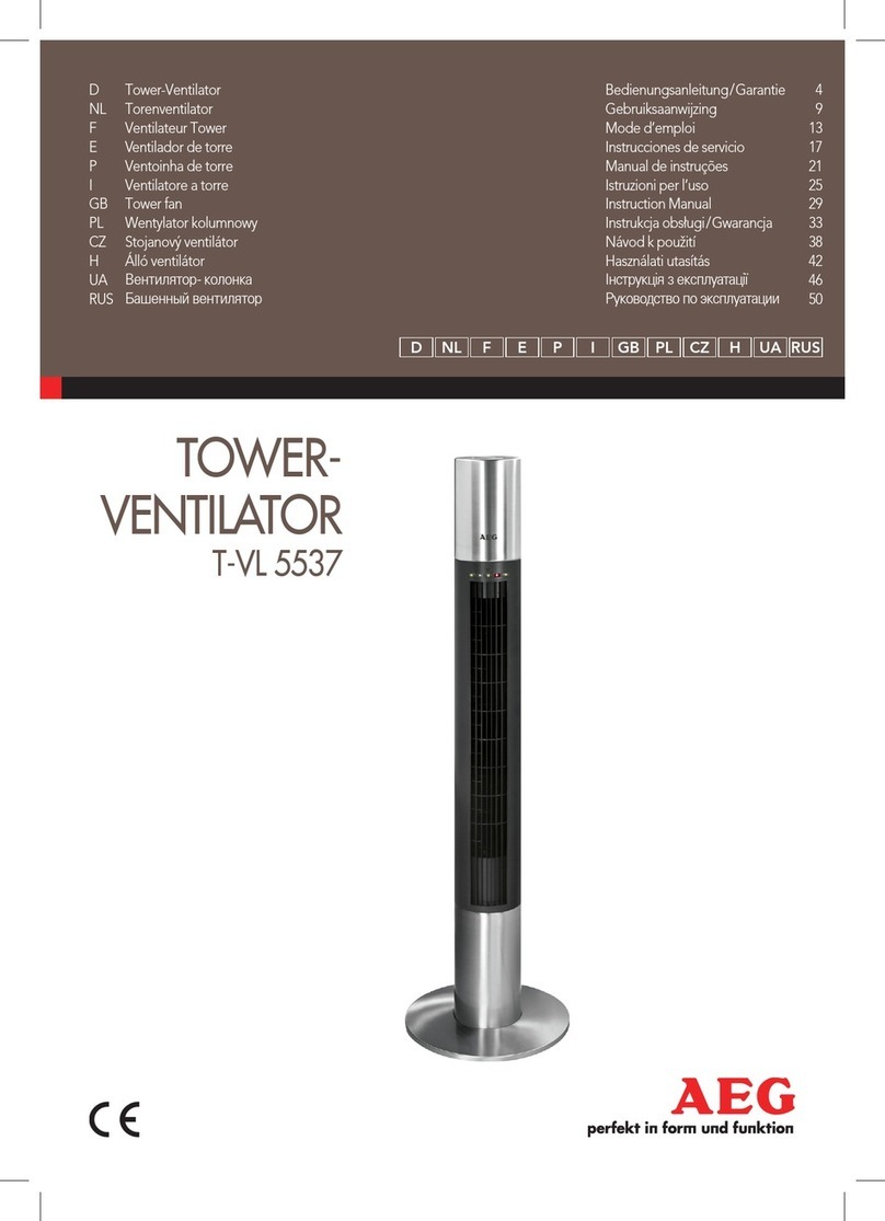 AEG T-VL 5537 User manual