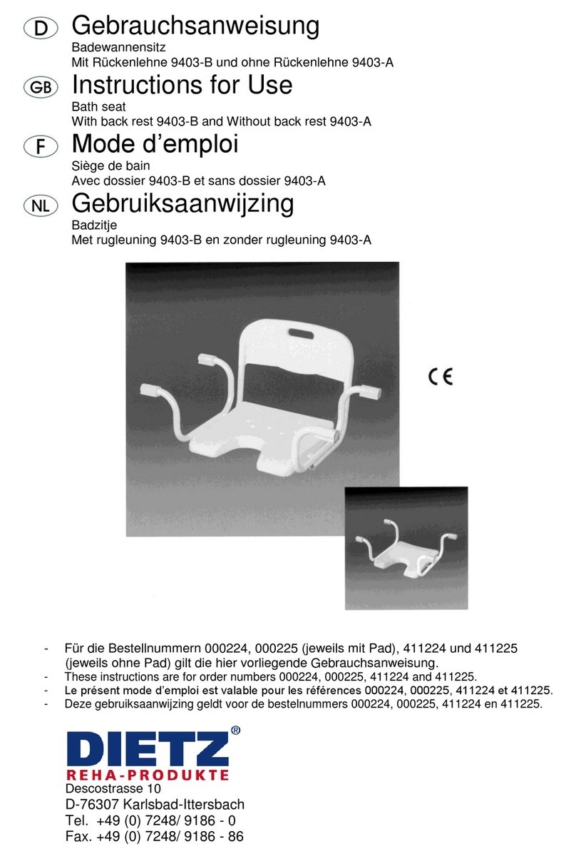 Dietz 9403-B Instructions for use Dietz 9403-B Instructions for use