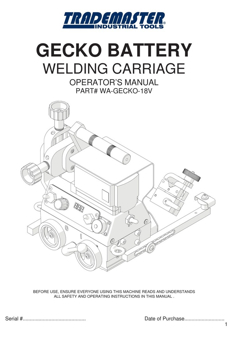 Trademaster WA-GECKO-18V Operator's manual