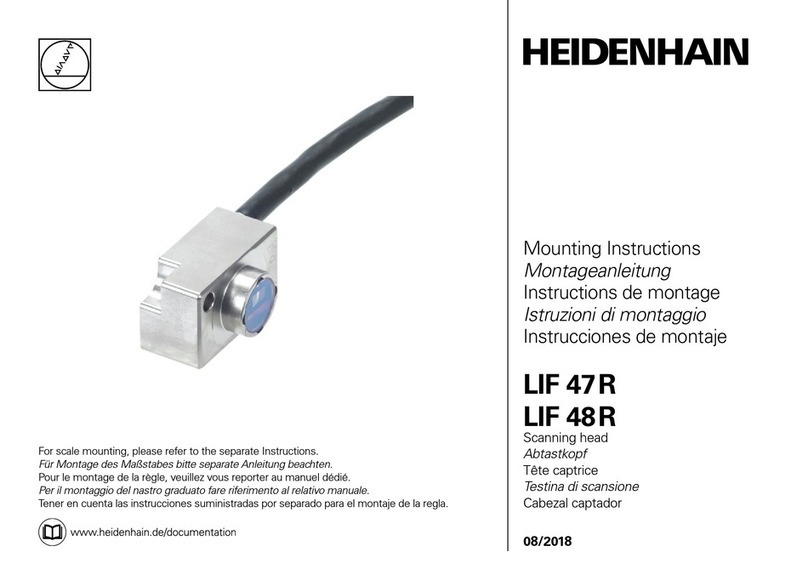 HEIDENHAIN LIF 47R Mounting instructions