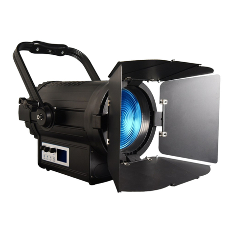 Squareled Hi-Precision 500W RGBAL Zoom user manual