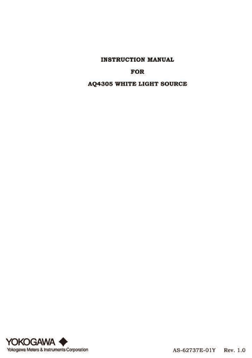 YOKOGAWA AQ4305 User manual