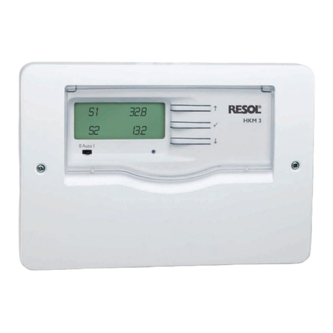 Resol HKM3 User manual Resol HKM3 User manual