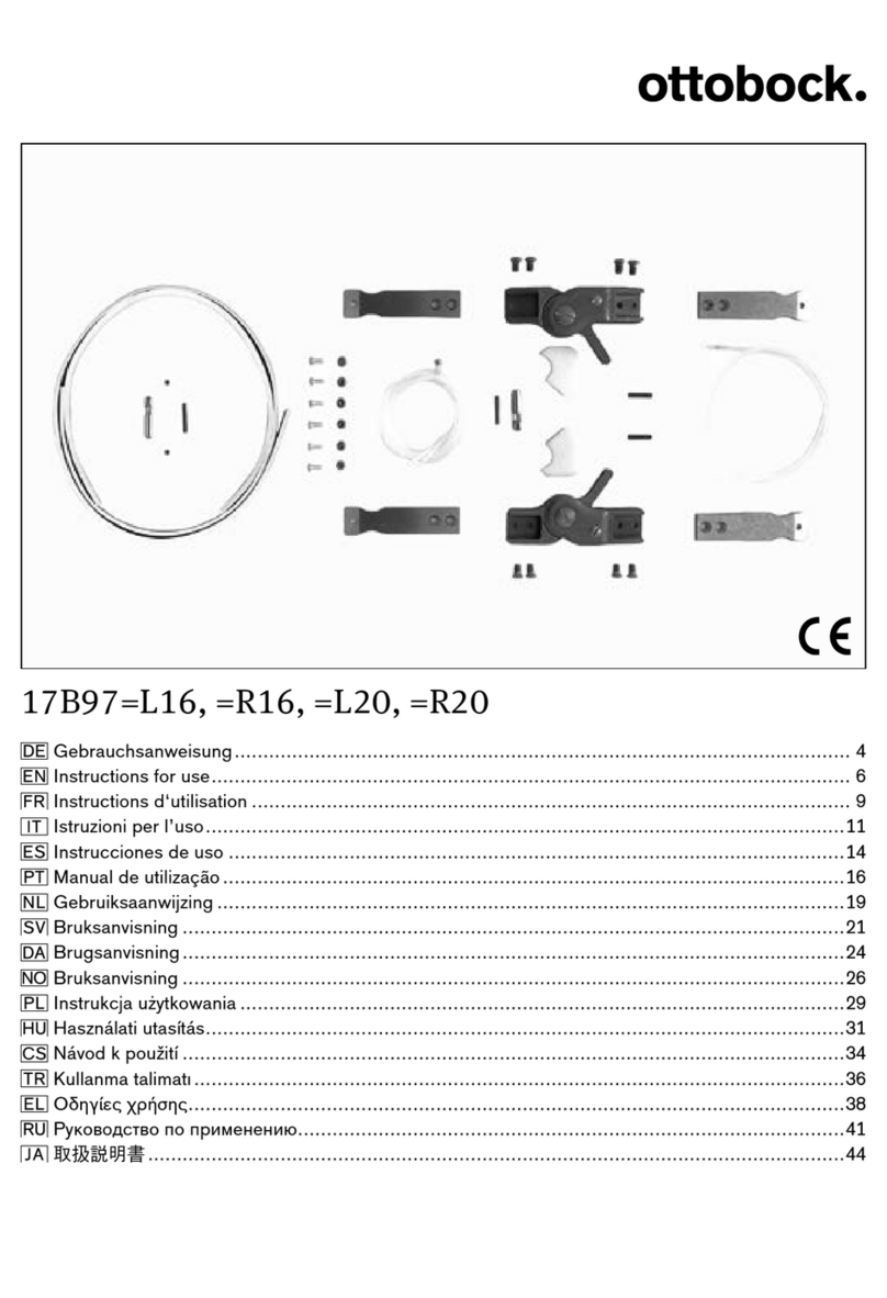 Otto Bock 17B97-R16 Instructions for use
