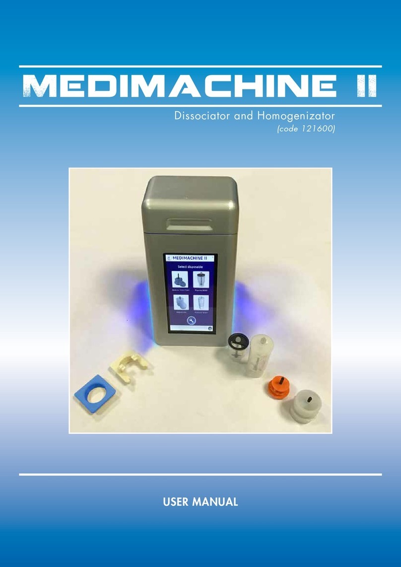 C.T.S.V. Medimachine II user manual
