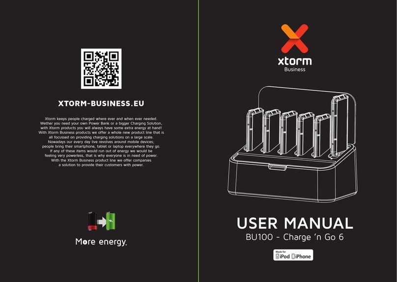 xtorm Charge 'n Go 6 User manual