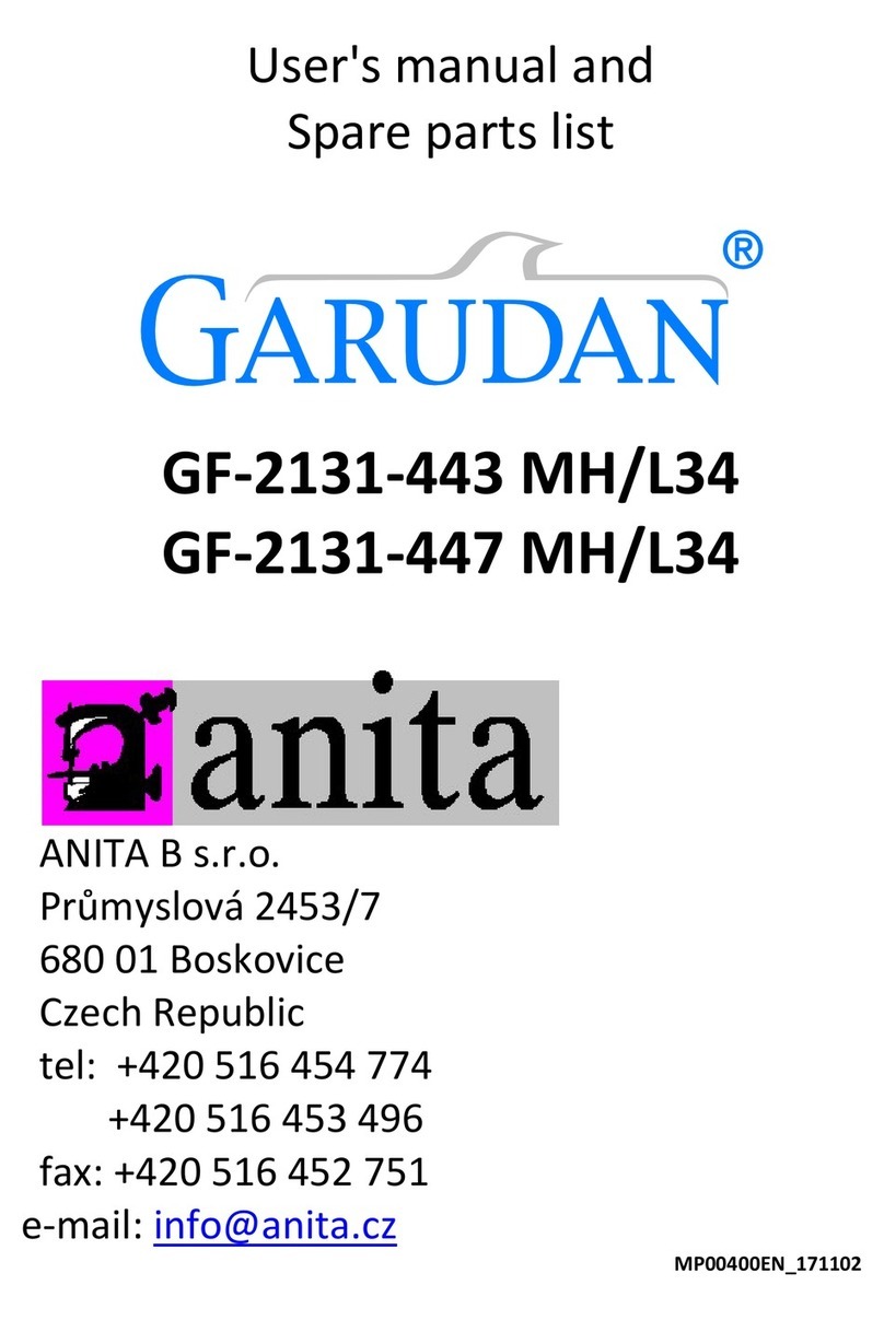 Anita GARUDAN GF-2131-443 MH/L34 Guide