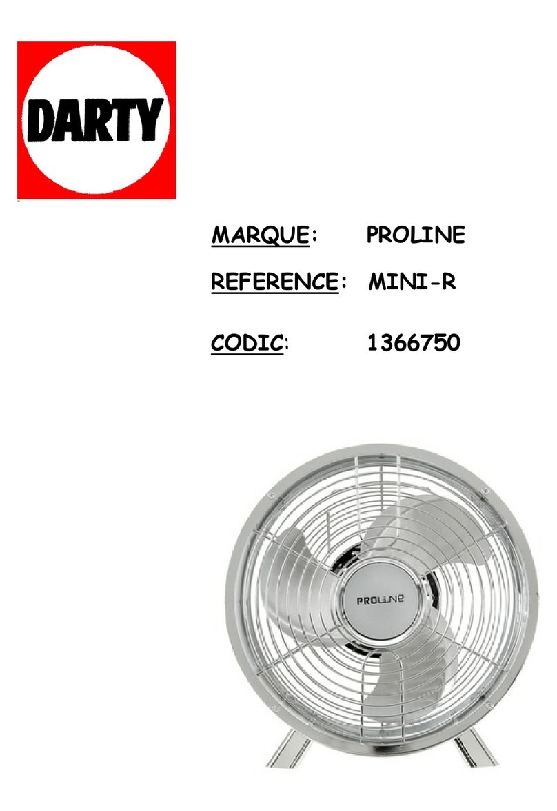 Proline MINI R instruction manual Proline MINI R instruction manual