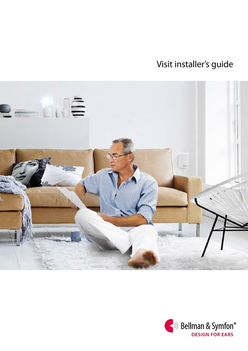 Bellman & Symfon Visit Installer's guide