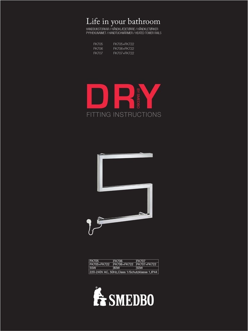 SMEDBO DRY FK705 Fitting instructions
