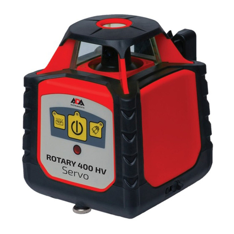 ADA INSTRUMENTS ROTARY 400 HV Servo operating manual ADA INSTRUMENTS ROTARY 400 HV Servo operating manual