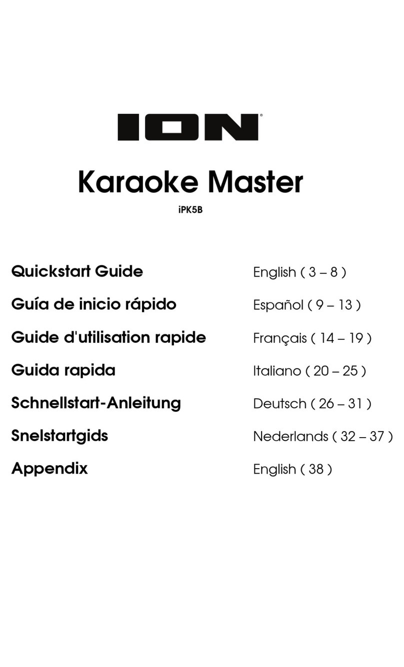 ION iPK5B User manual