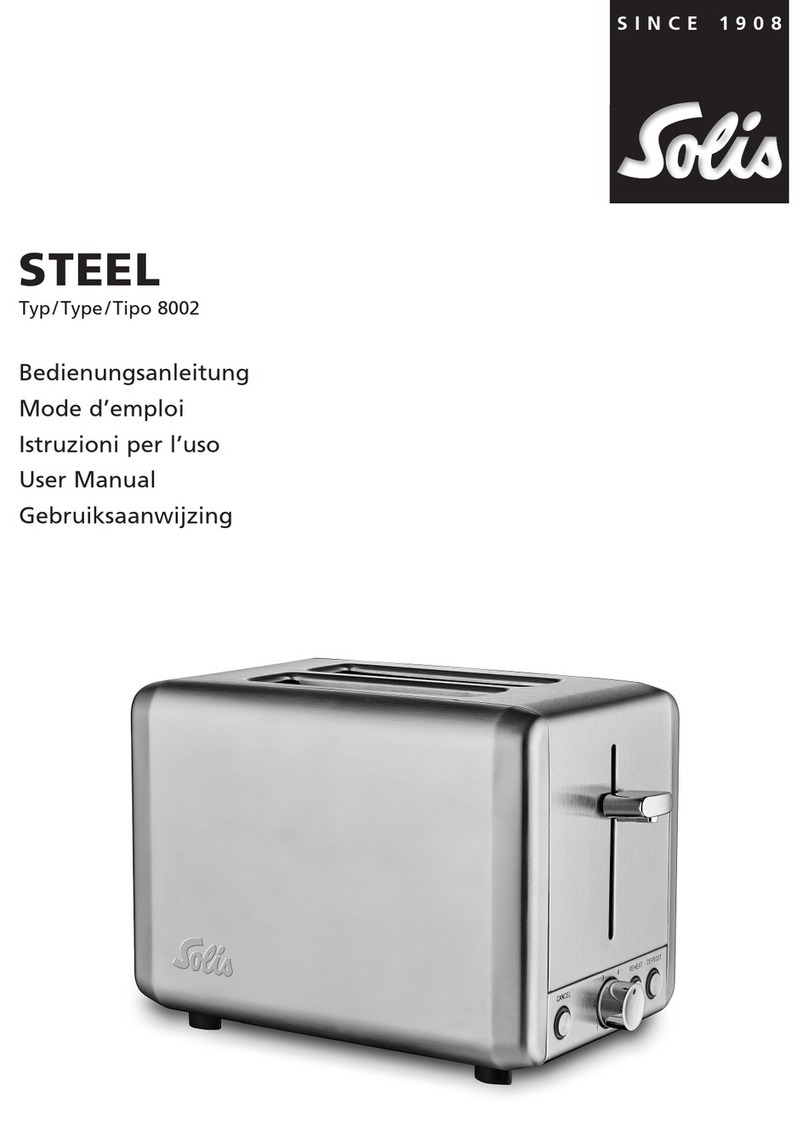 SOLIS STEEL 8002 user manual
