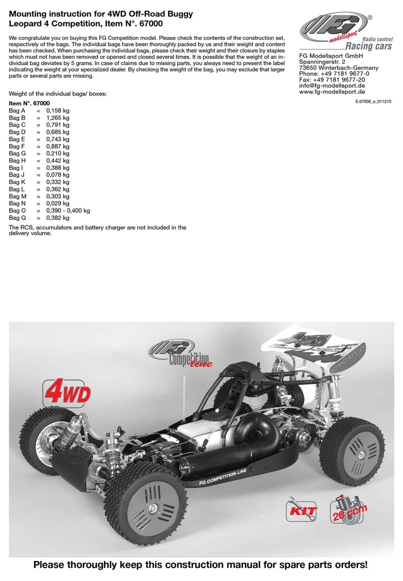 FG Modellsport Leopard 4 Competition User manual