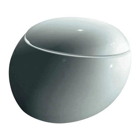Laufen ILBAGNOALESSI ONE Series User manual