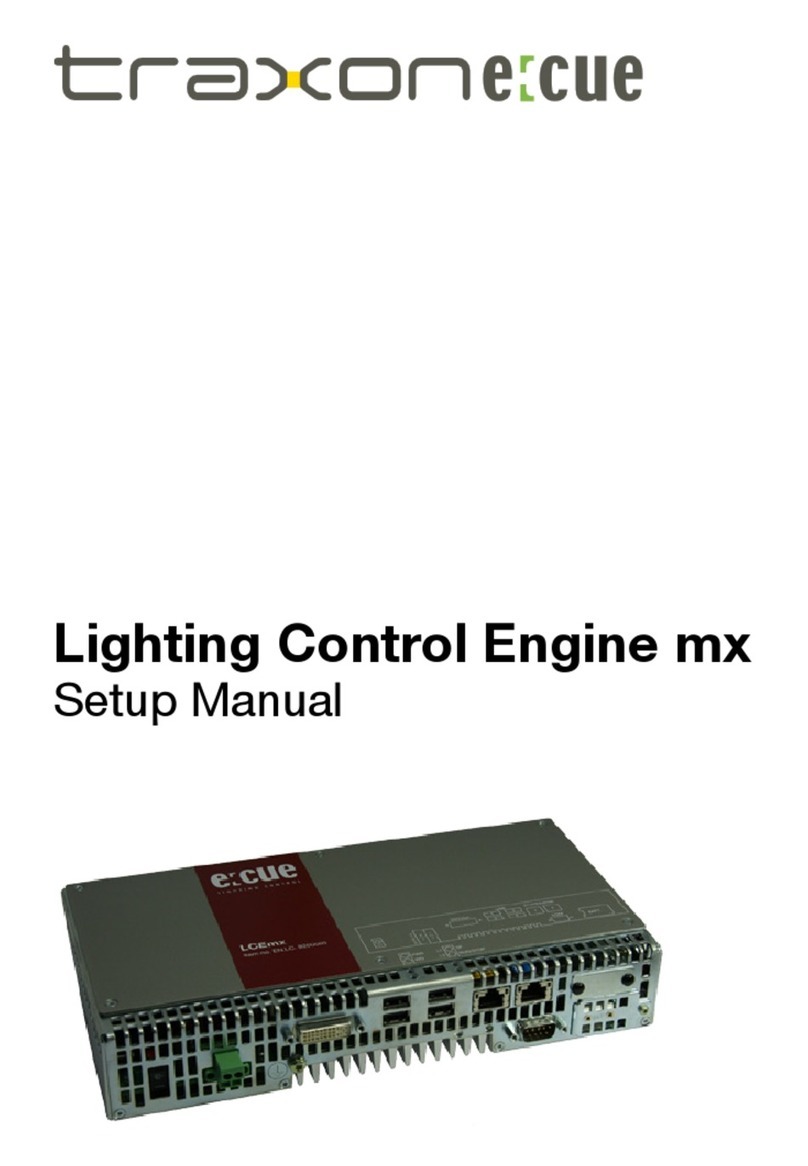 Osram traxon e:cue LCE-mx Setup manual