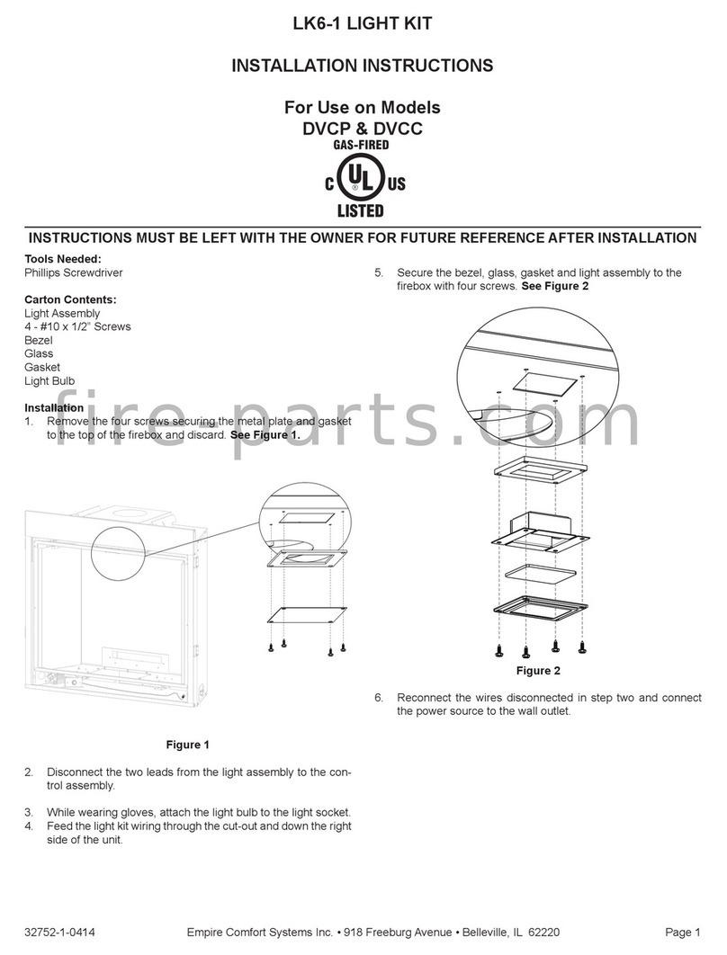 Empire Comfort Systems LK6-1 installation instructions Empire Comfort Systems LK6-1 installation instructions