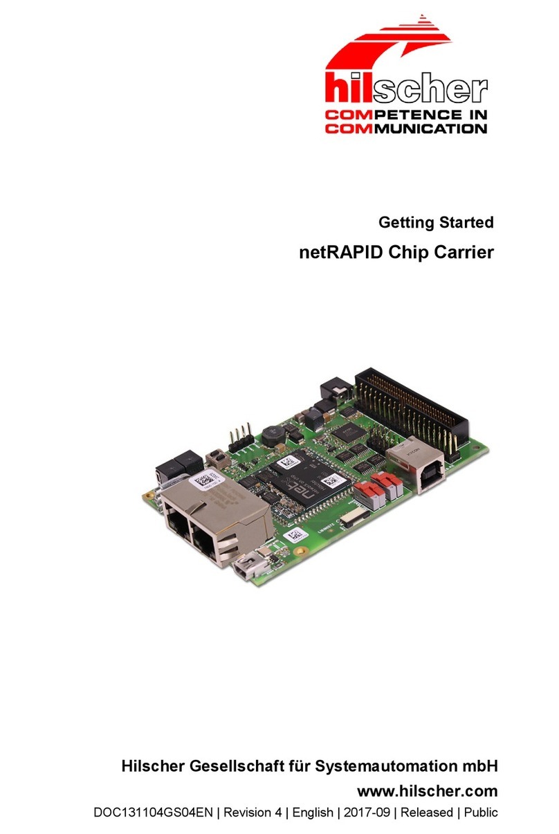 hilscher netRAPID Chip Carrier Getting started hilscher netRAPID Chip Carrier Getting started