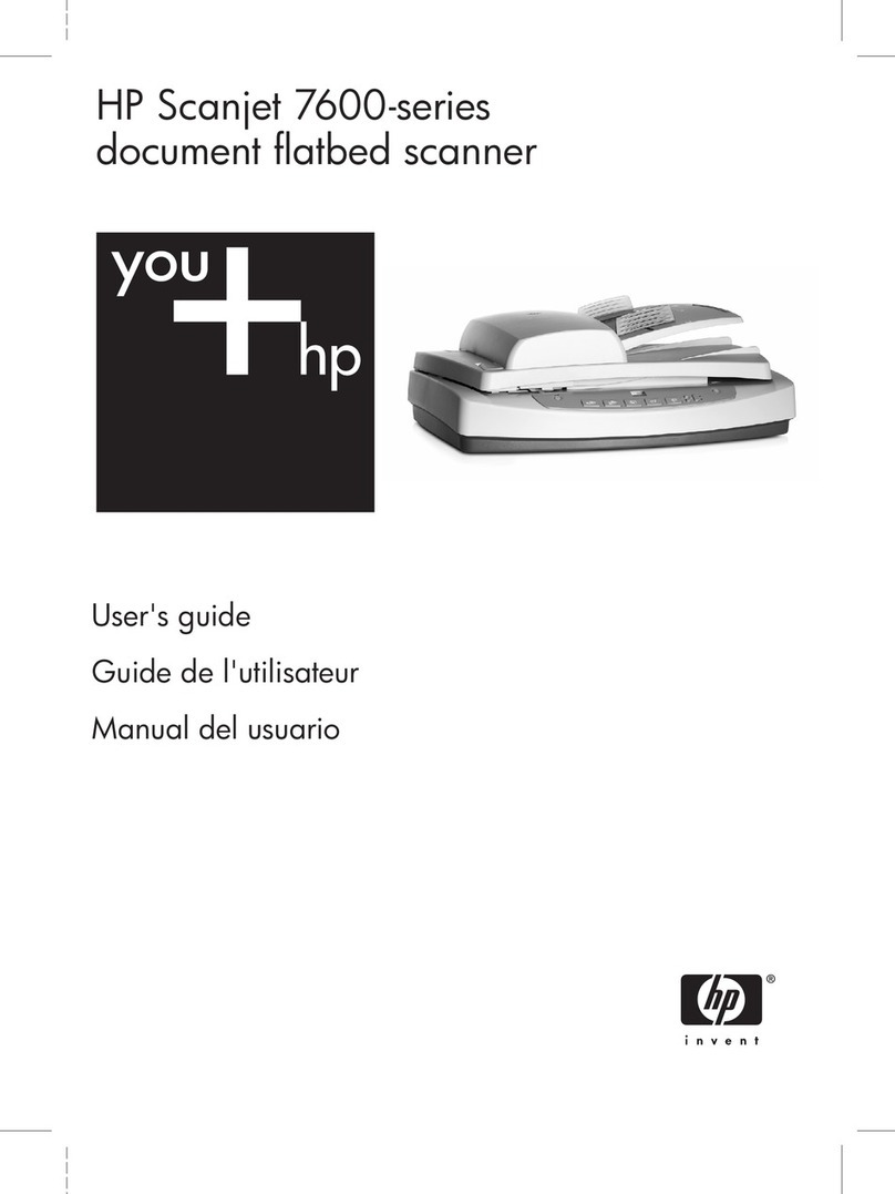 HP invent Scanjet 7600 Series user guide