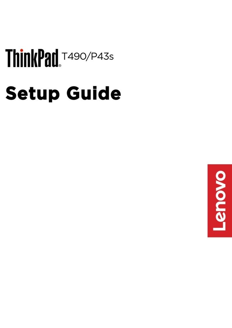 Lenovo ThinkPad T490 User manual Lenovo ThinkPad T490 User manual