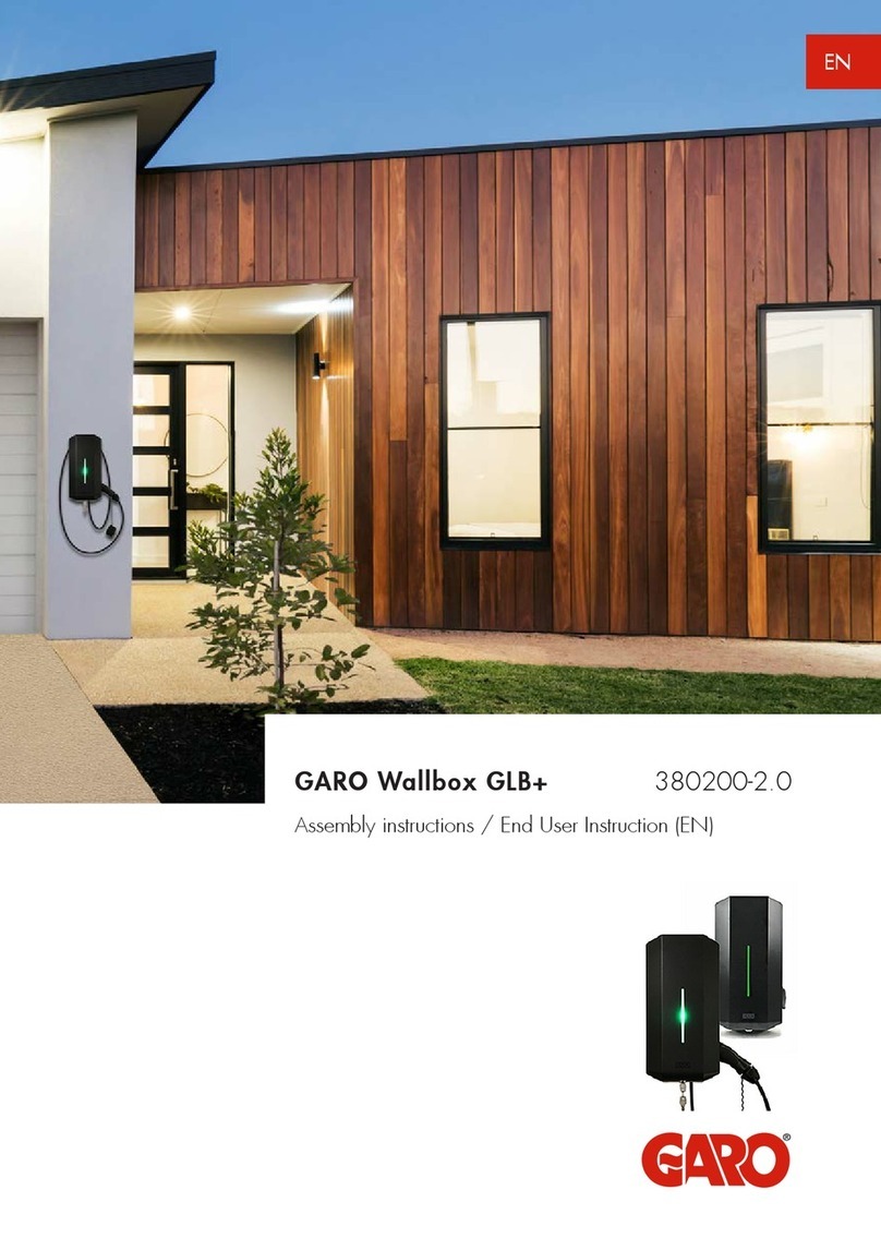 GARO Wallbox GLB+ Assembly instructions/Instructions for use