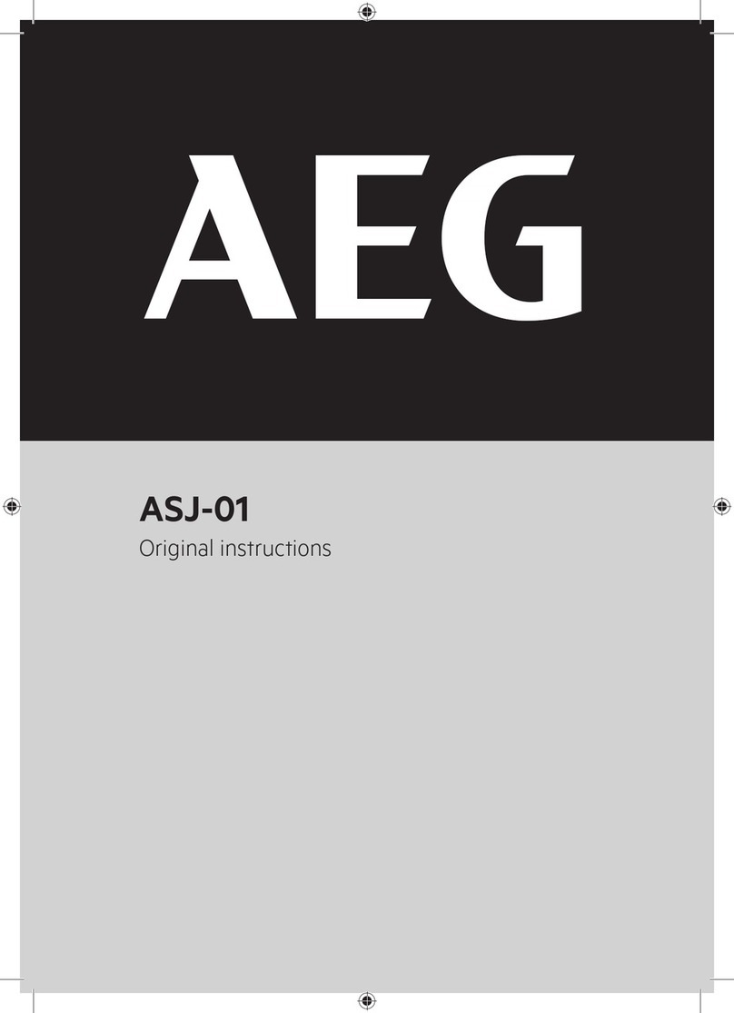 AEG ASJ-01 User manual