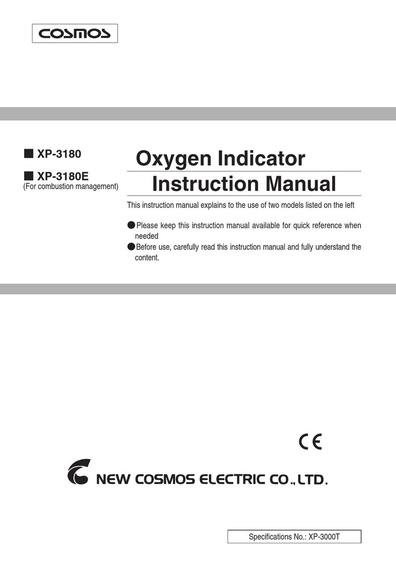 Cosmos XP-3180 instruction manual