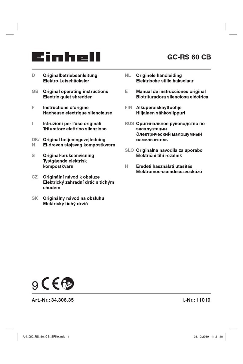 EINHELL GC-RS 60 CB User manual
