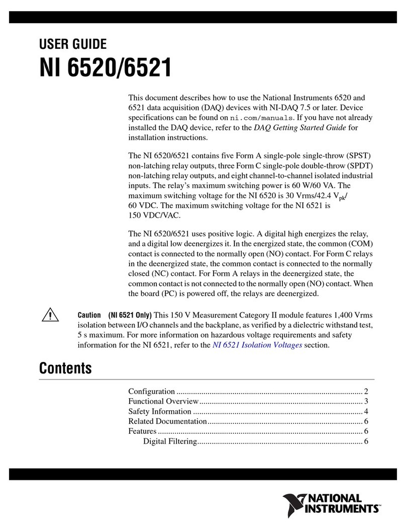 National Instruments NI 6520 user guide