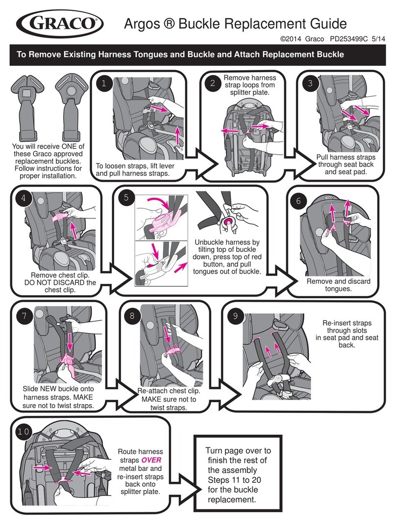 Graco Argos Parts list manual