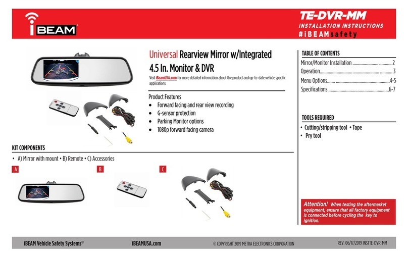 iBeam TE-DVR-MM installation instructions