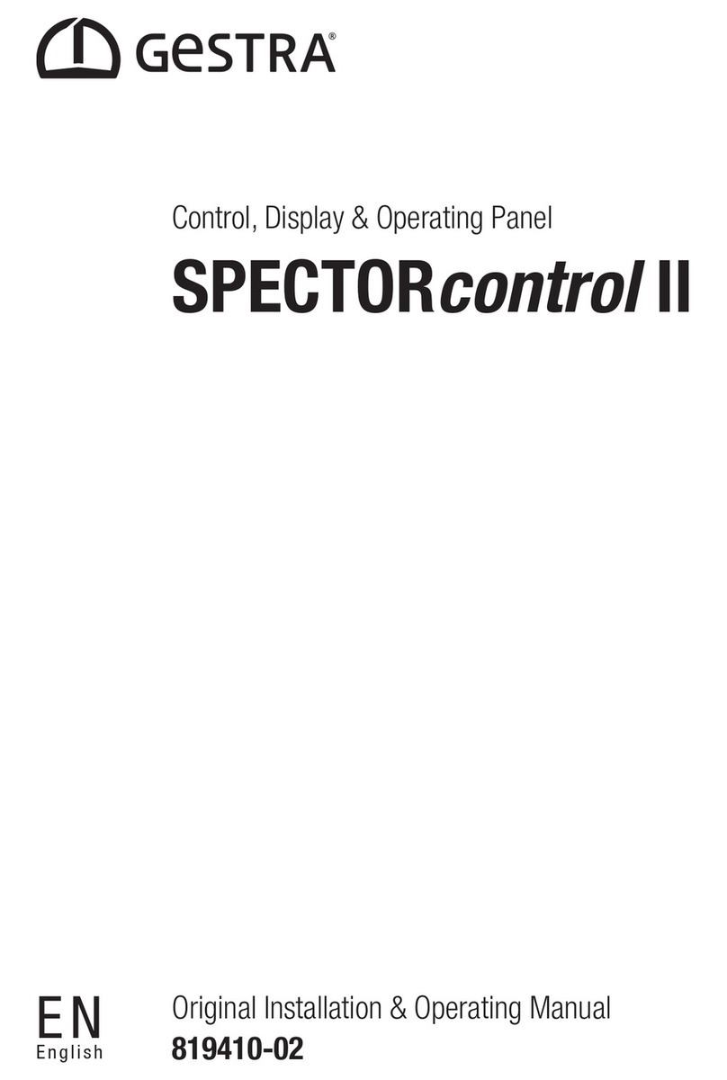 GESTRA SPECTORcontrol II User manual