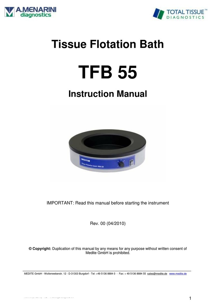Medite TFB 55 instruction manual