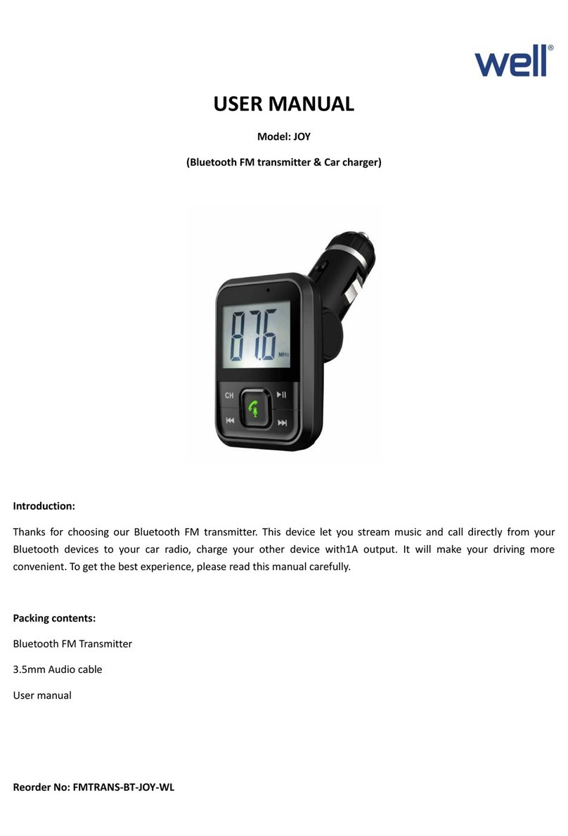Well JOY user manual