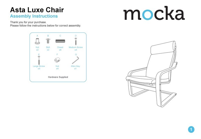 Mocka Asta Luxe User manual Mocka Asta Luxe User manual