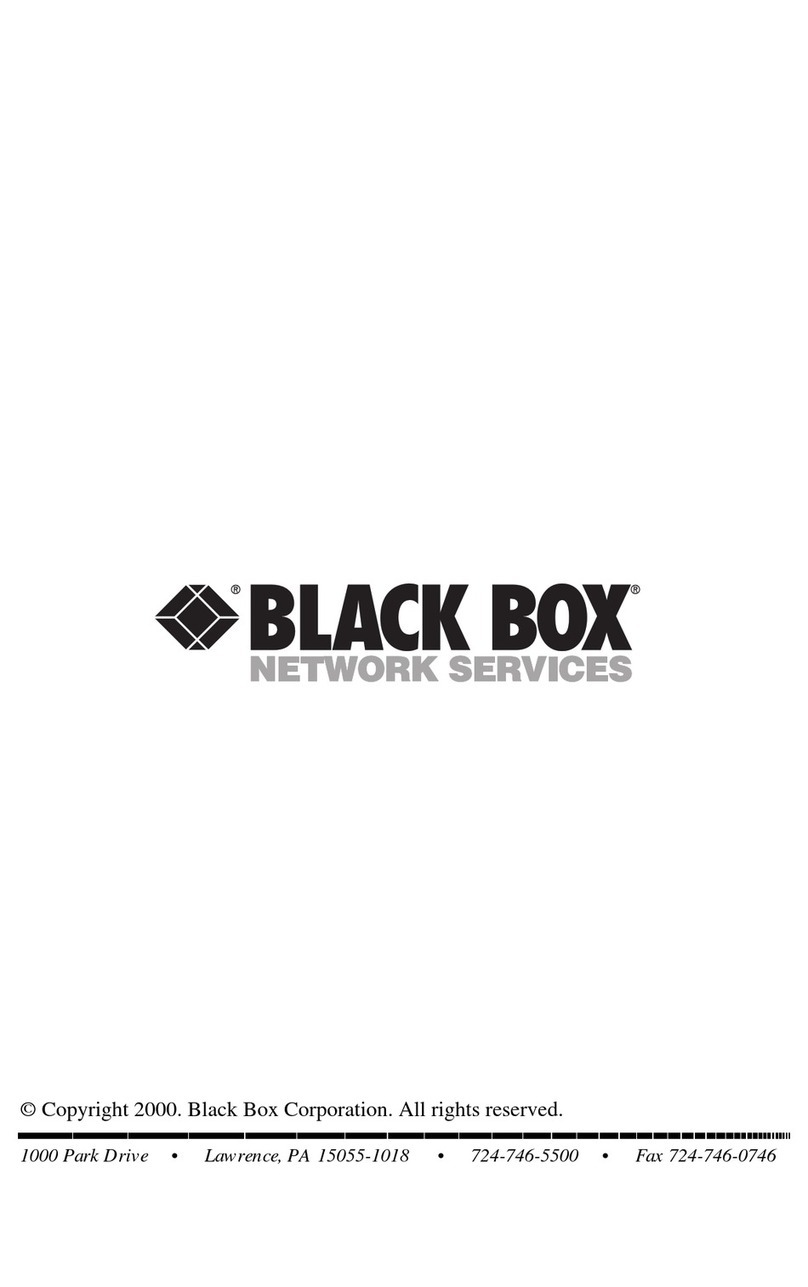Black Box LZ1500A-R3 User manual