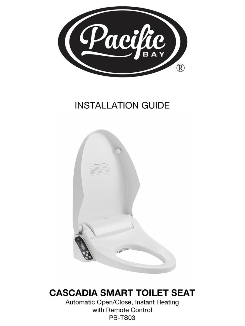 Pacific Bay CASCADIA PB-TS03 installation guide