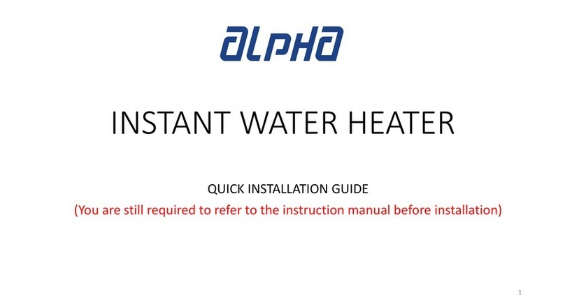 Alpha MULTIPOINT Series Quick installation guide