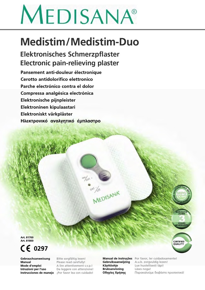 Medisana Medistim 81700 manual